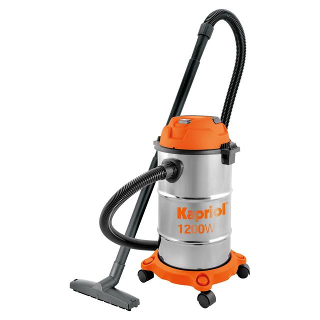 BIDONE ASPIRATUTTO KAPRIOL 1200 W 20 l 4 in 1 FUSTO ACCIAIO INOX | Tecnomat BIDONE ASPIRATUTTO KAPRIOL 1200 W 20 l 4 in 1 FUSTO ACCIAIO INOX - 2 | Tecnomat