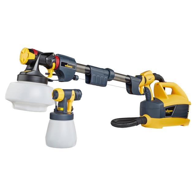 PISTOLA SPRUZZO WAGNER W690 FLEXIO HVLP 2 SERBATOI E PROLUNGA 30 cm PER MURO LEGNO METALLO | Tecnomat PISTOLA SPRUZZO WAGNER W690 FLEXIO HVLP 2 SERBATOI E PROLUNGA 30 cm PER MURO LEGNO METALLO | Tecnomat
