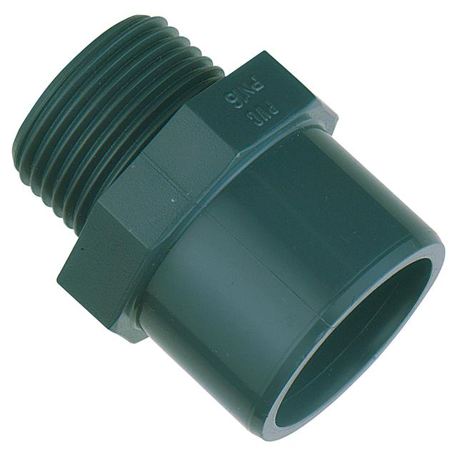 RACCORDO DRITTO PVC FIP FILETTATO M 3/4'' x Ø 25 mm PN16 | Tecnomat RACCORDO DRITTO PVC FIP FILETTATO M 3/4'' x Ø 25 mm PN16 - 2 | Tecnomat