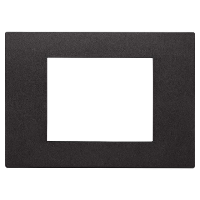 PLACCA VIMAR LINEA 3 MODULI IN TECNOPOLIMERO COLORE NERO | Tecnomat PLACCA VIMAR LINEA 3 MODULI IN TECNOPOLIMERO COLORE NERO | Tecnomat