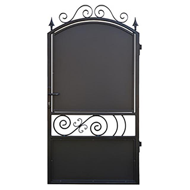 CANCELLETTO ARCANO NERO REVERSIBILE ZINCATO E VERNICIATO NERO 100x180 cm (LxH) | Tecnomat CANCELLETTO ARCANO NERO REVERSIBILE ZINCATO E VERNICIATO NERO 100x180 cm (LxH) - 2 | Tecnomat