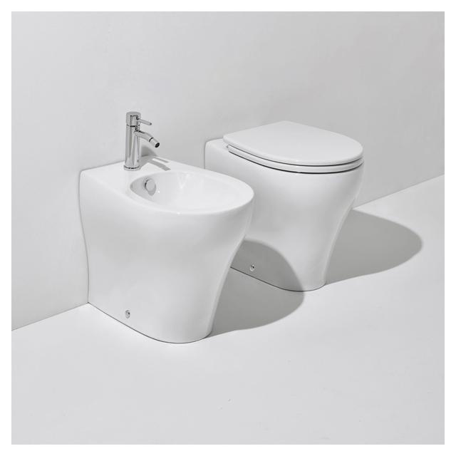 BIDET SIMAS SERIE ARIA FILO MURO A TERRA IN CERAMICA BIANCA | Tecnomat BIDET SIMAS SERIE ARIA FILO MURO A TERRA IN CERAMICA BIANCA | Tecnomat