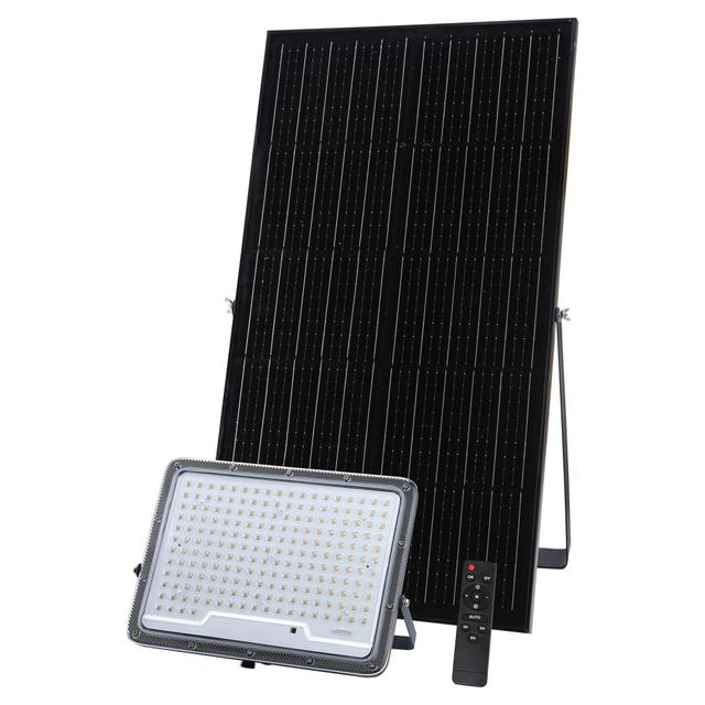 PROIETTORE SOLARE SUPREMA IN ALLUMINIO HP 6200lm 4000K CON TELECOMANDO E CAVO DA 3m | Tecnomat PROIETTORE SOLARE SUPREMA IN ALLUMINIO HP 6200lm 4000K CON TELECOMANDO E CAVO DA 3m | Tecnomat