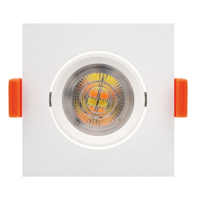 FARETTO DA INCASSO LED VIVIDA NICK BIANCO 3W FINO 235 lm CCT ORIENTABILE 70x70 mm | Tecnomat FARETTO DA INCASSO LED VIVIDA NICK BIANCO 3W FINO 235 lm CCT ORIENTABILE 70x70 mm | Tecnomat