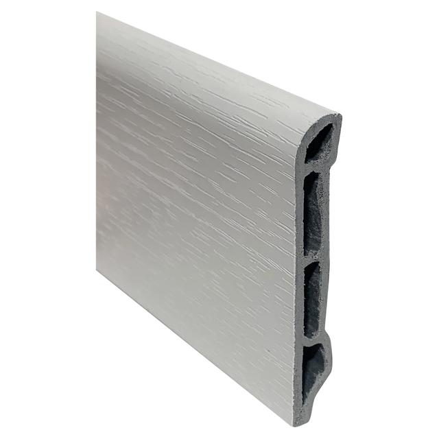 BATTISCOPA IN PV BIANCO VENATO 2500x70 mm (LxH) SP 11 mm | Tecnomat BATTISCOPA IN PV BIANCO VENATO 2500x70 mm (LxH) SP 11 mm - 2 | Tecnomat