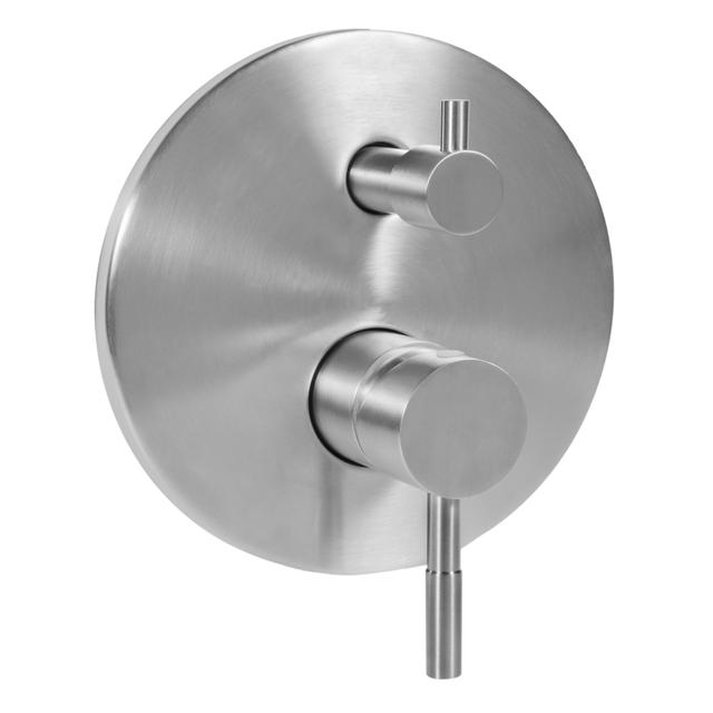 MISCELATORE DOCCIA INCASSO 2 VIE ACQUAPRO KALEIA INOX CARTUCCIA Ø 35 mm | Tecnomat MISCELATORE DOCCIA INCASSO 2 VIE ACQUAPRO KALEIA INOX CARTUCCIA Ø 35 mm - 2 | Tecnomat