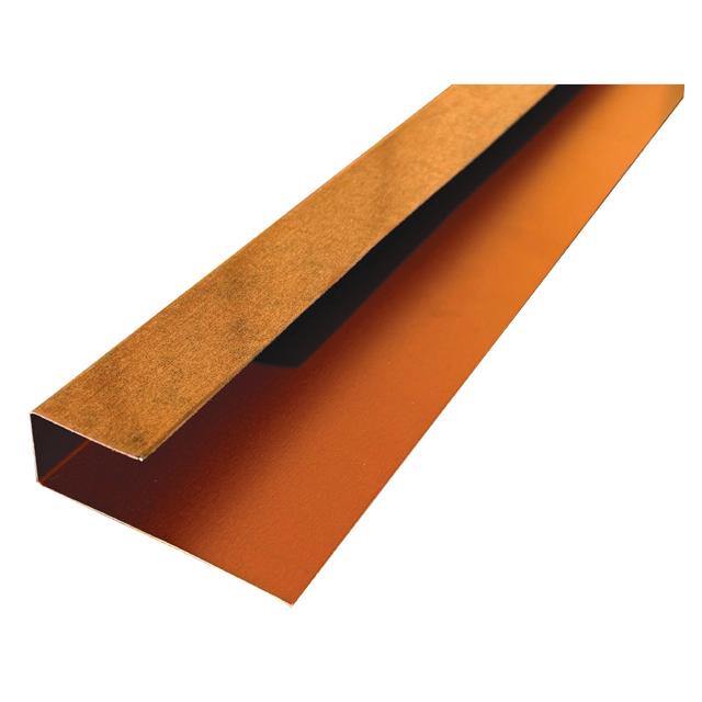 FINALE A "U" PER LASTRA FR 100 cm PER LASTRA GRECATA | Tecnomat FINALE A "U" PER LASTRA FR 100 cm PER LASTRA GRECATA | Tecnomat