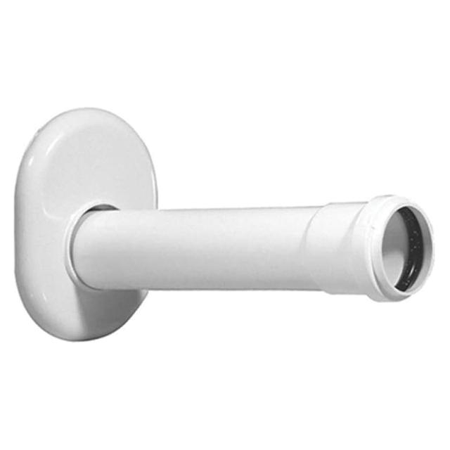 CANOTTO WC PUCCI 1390 DRITTO L 22 cm PER CASSETTE INCASSO SARA E ECO BIANCO CON ROSONE | Tecnomat CANOTTO WC PUCCI 1390 DRITTO L 22 cm PER CASSETTE INCASSO SARA E ECO BIANCO CON ROSONE - 2 | Tecnomat