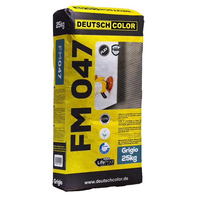 COLLA PER PIASTRELLE FM047 25kg GRIGIA C2TE | Tecnomat COLLA PER PIASTRELLE FM047 25kg GRIGIA C2TE - 2 | Tecnomat
