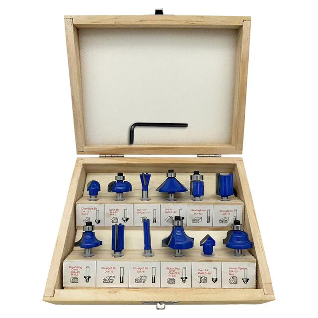 12 FRESE SAGOMATE LABOR Ø6 mm PROFILI ASSORTITI ACCIAIO TUGSTENO IN CASSETTA IN LEGNO | Tecnomat 12 FRESE SAGOMATE LABOR Ø6 mm PROFILI ASSORTITI ACCIAIO TUGSTENO IN CASSETTA IN LEGNO | Tecnomat