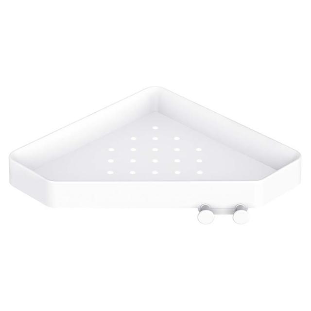 PORTAOGGETTI ANGOLARE 19x19x3,5 cm BIANCA FISSAGGIO A VITE | Tecnomat PORTAOGGETTI ANGOLARE 19x19x3,5 cm BIANCA FISSAGGIO A VITE - 2 | Tecnomat