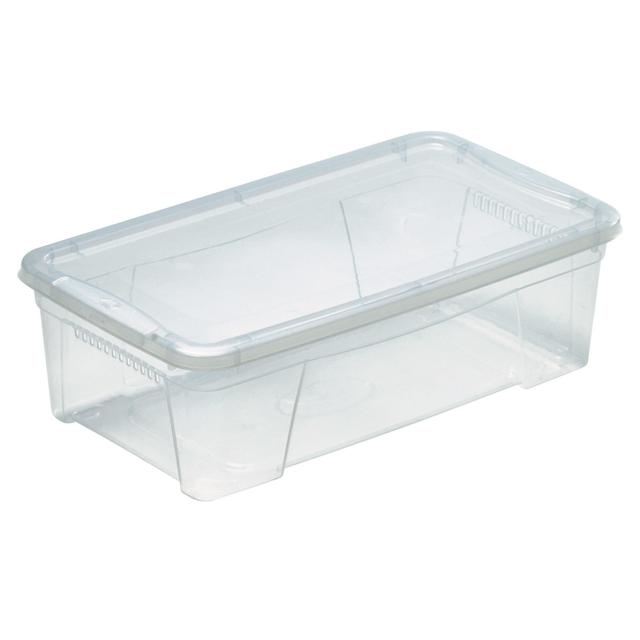 CONTENITORE CON COPERCHIO 42x14x24 cm (LxHxP) 8,7 l TRASPARENTE | Tecnomat CONTENITORE CON COPERCHIO 42x14x24 cm (LxHxP) 8,7 l TRASPARENTE | Tecnomat