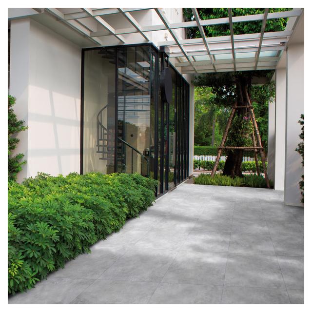 PAVIMENTO ESTERNO INDUSTRIAL GRIGIO 60x60x2 cm (PEI 4/5) R11 RETT GRES PORCELLANATO | Tecnomat PAVIMENTO ESTERNO INDUSTRIAL GRIGIO 60x60x2 cm (PEI 4/5) R11 RETT GRES PORCELLANATO - 2 | Tecnomat