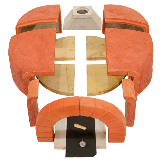 FORNO MODELLO AMALFI 1530x1160x630 mm DIAMETRO INTERNO 100 cm 375 kg - 4/5 PIZZE | Tecnomat FORNO MODELLO AMALFI 1530x1160x630 mm DIAMETRO INTERNO 100 cm 375 kg - 4/5 PIZZE - 2 | Tecnomat