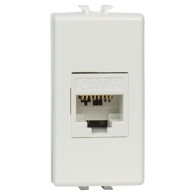 PRESA DATI RJ CAT5e UTP COMPATIBILE VIMAR PLANA CRIMPAGGIO SENZA UTENSILE | Tecnomat PRESA DATI RJ CAT5e UTP COMPATIBILE VIMAR PLANA CRIMPAGGIO SENZA UTENSILE | Tecnomat