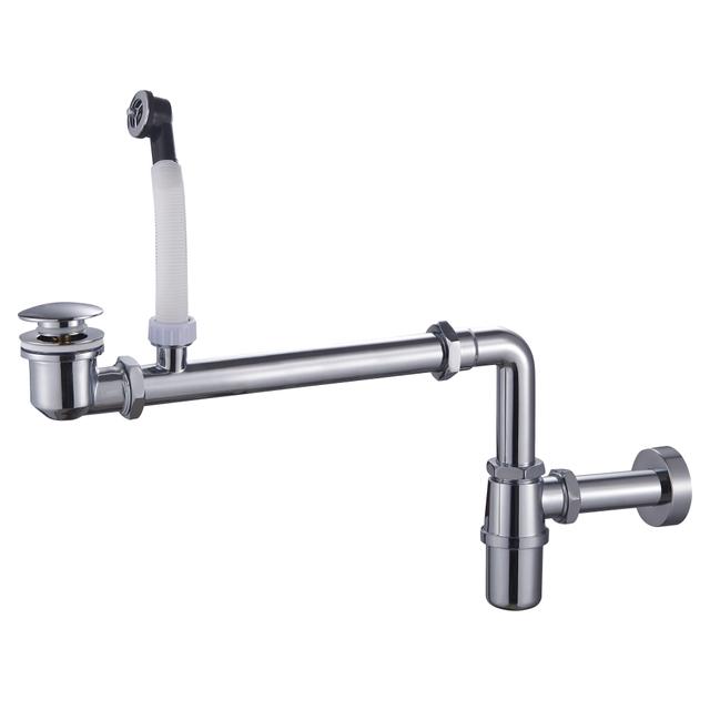 PILETTA LAVABO CLICK CLACK SALVASPAZIO TECOM Ø 1''1/4 OTTONE CROMO SIFONE ABS PER MOBILE BAGNO | Tecnomat PILETTA LAVABO CLICK CLACK SALVASPAZIO TECOM Ø 1''1/4 OTTONE CROMO SIFONE ABS PER MOBILE BAGNO | Tecnomat