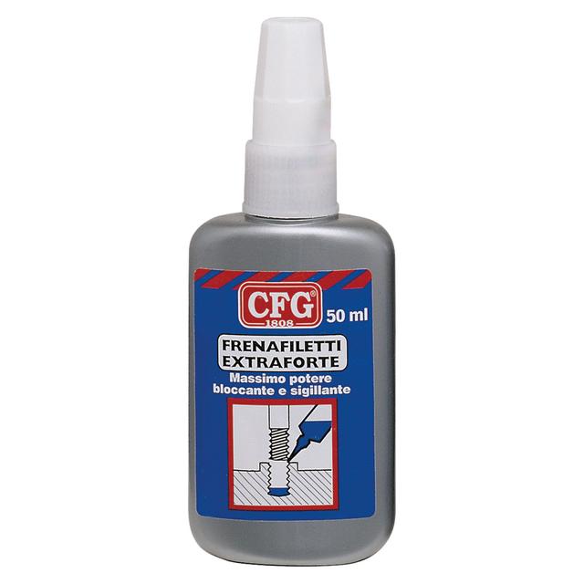 FRENAFILETTI EXTRAFORTE 50 ml CFG SIGILLANTI ANAEROBICI | Tecnomat FRENAFILETTI EXTRAFORTE 50 ml CFG SIGILLANTI ANAEROBICI | Tecnomat