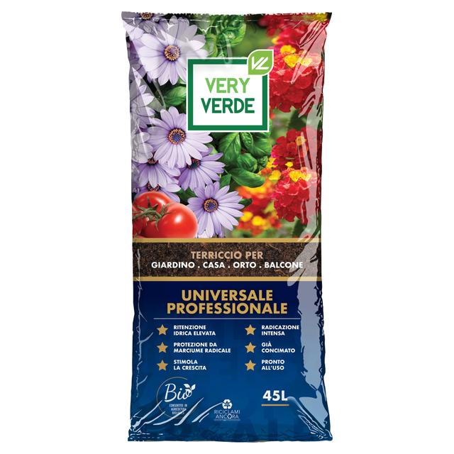 TERRICCIO UNIVERSALE PROFESSIONALE 45 l VERY VERDE CONCIMATO | Tecnomat TERRICCIO UNIVERSALE PROFESSIONALE 45 l VERY VERDE CONCIMATO | Tecnomat