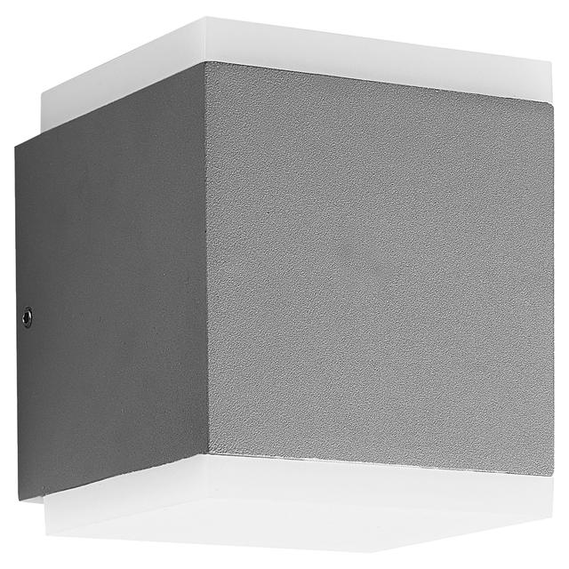 APPLIQUE LED CUBO DA ESTERNO VIVIDA TODDY 2x6W 540 lumen 3000K LUCE CALDA ANTRACITE IP54 | Tecnomat APPLIQUE LED CUBO DA ESTERNO VIVIDA TODDY 2x6W 540 lumen 3000K LUCE CALDA ANTRACITE IP54 | Tecnomat