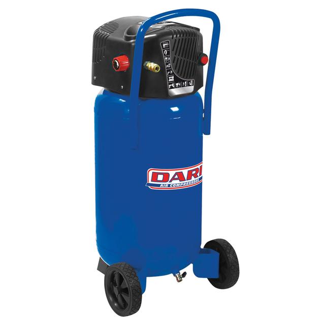 COMPRESSORE VERTICALE 50 l DARI 2 hp PRESSIONE 10 bar ARIA ASPIRATA 222 l/min | Tecnomat COMPRESSORE VERTICALE 50 l DARI 2 hp PRESSIONE 10 bar ARIA ASPIRATA 222 l/min | Tecnomat