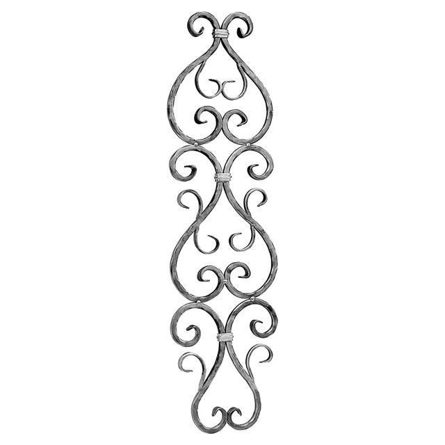 MODULO FERRO VERTICALE QUADRO 12 mm 250x900 mm A S CON RICCIO PER CANCELLI E RECINZIONI | Tecnomat MODULO FERRO VERTICALE QUADRO 12 mm 250x900 mm A S CON RICCIO PER CANCELLI E RECINZIONI | Tecnomat