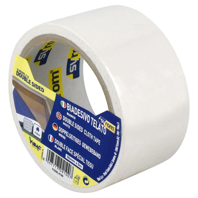 NASTRO BIADESIVO MOQUETTE SYROM PLUS H 50 mm x L 5 m | Tecnomat NASTRO BIADESIVO MOQUETTE SYROM PLUS H 50 mm x L 5 m - 2 | Tecnomat