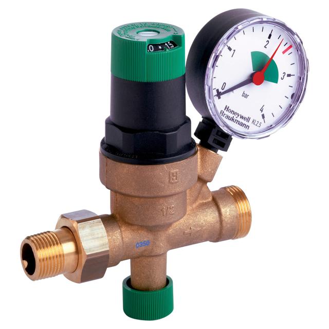 GRUPPO RIEMPIMENTO AUTOMATICO HONEYWELL V06F 1/2" CON RIDUTTORE DI PRESSIONE E MANOMETRO | Tecnomat GRUPPO RIEMPIMENTO AUTOMATICO HONEYWELL V06F 1/2" CON RIDUTTORE DI PRESSIONE E MANOMETRO - 2 | Tecnomat