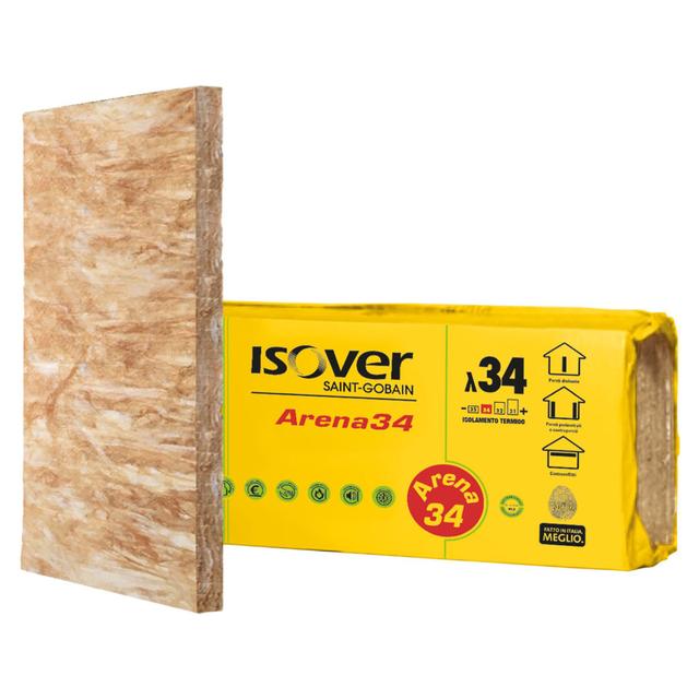 PANNELLO LANA MINERALE 145x60x7 cm ARENA 34 Λd = 0,034 W/mK | Tecnomat PANNELLO LANA MINERALE 145x60x7 cm ARENA 34 Λd = 0,034 W/mK | Tecnomat