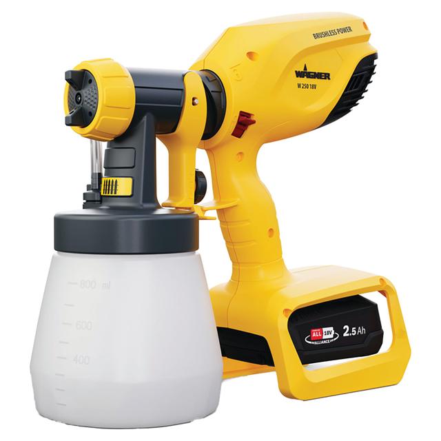 PISTOLA A SPRUZZO WAGNER W250 18V HVLP BRUSHELESS CORPO MACCHINA POWER BOSCH 18V | Tecnomat PISTOLA A SPRUZZO WAGNER W250 18V HVLP BRUSHELESS CORPO MACCHINA POWER BOSCH 18V | Tecnomat