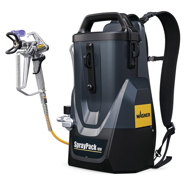 ZAINO AIRLESS SPRAYPACK 18V KIT AIRLESS A BATTERIA 110 bar TUBO 7,5 m, SERBATOIO 4,7 l | Tecnomat ZAINO AIRLESS SPRAYPACK 18V KIT AIRLESS A BATTERIA 110 bar TUBO 7,5 m, SERBATOIO 4,7 l - 2 | Tecnomat