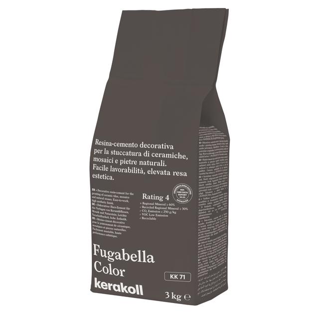 STUCCO FUGABELLA COLOR KERAKOLL KK 71 3kg FUGA 0-20 mm USO INTERNO ED ESTERNO | Tecnomat STUCCO FUGABELLA COLOR KERAKOLL KK 71 3kg FUGA 0-20 mm USO INTERNO ED ESTERNO | Tecnomat