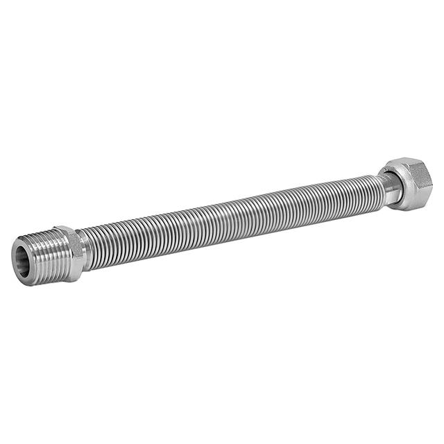 TUBO INOX PSP WFL PER ACQUA MF3/4'' L 300 - 600 mm ESTENSIBILE IN ACCIAIO INOX DN 20 | Tecnomat TUBO INOX PSP WFL PER ACQUA MF3/4'' L 300 - 600 mm ESTENSIBILE IN ACCIAIO INOX DN 20 | Tecnomat