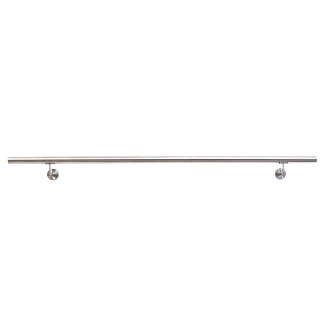 KIT CORRIMANO A MURO INOX AISI 304 Ø 42,4 mm 2000 mm | Tecnomat KIT CORRIMANO A MURO INOX AISI 304 Ø 42,4 mm 2000 mm | Tecnomat