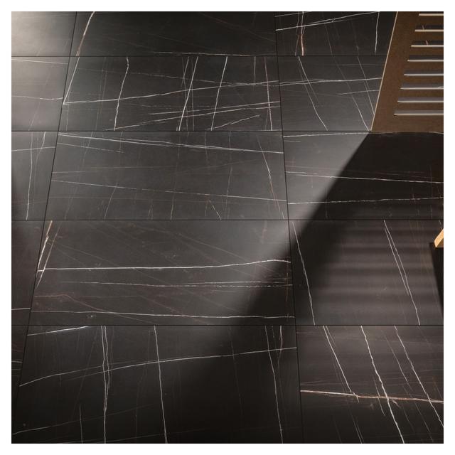 PAVIMENTO INTERNO NOIR 12 60x120x1 cm RETTIFICATO R9 GRES PORCELLANATO | Tecnomat PAVIMENTO INTERNO NOIR 12 60x120x1 cm RETTIFICATO R9 GRES PORCELLANATO | Tecnomat