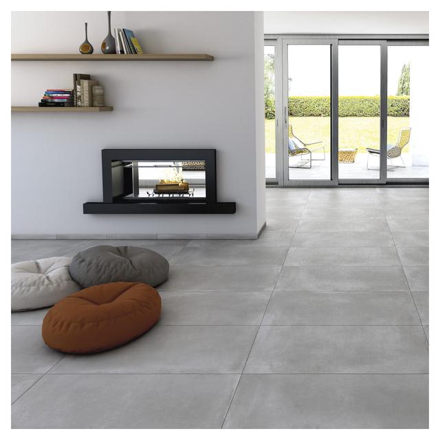 PAVIMENTO INTERNO CAEMENTUM GRISEO 61x122,2x1 cm PEI4 R9 GRES PORCELLANATO | Tecnomat PAVIMENTO INTERNO CAEMENTUM GRISEO 61x122,2x1 cm PEI4 R9 GRES PORCELLANATO - 2 | Tecnomat