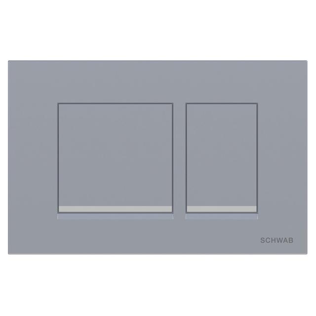 PLACCA WC SCHWAB CERES DUO CROMO LUCIDO DOPPIO FLUSSO PER CASSETTE SERIE 299 | Tecnomat PLACCA WC SCHWAB CERES DUO CROMO LUCIDO DOPPIO FLUSSO PER CASSETTE SERIE 299 - 2 | Tecnomat