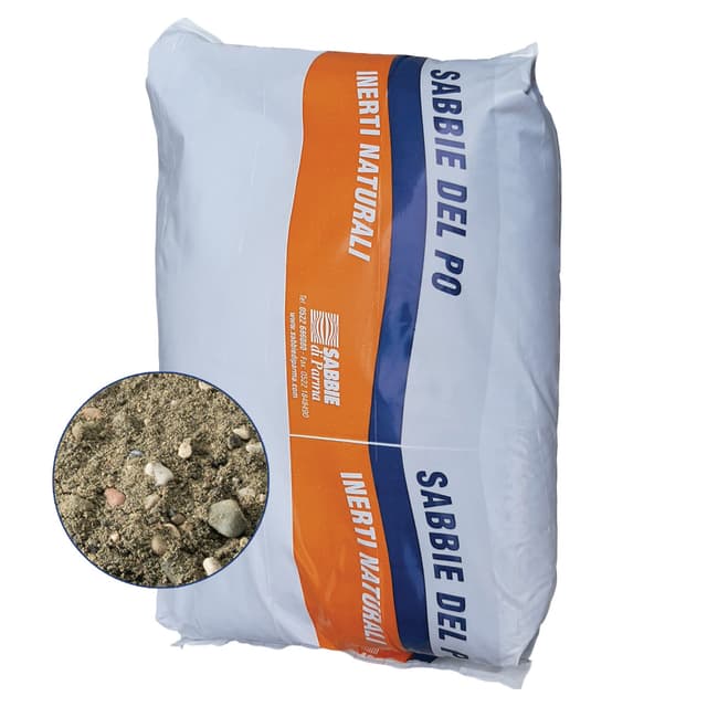 MISTO GETTO GRANULOMETRIA 0-18 mm 25 kg PER CALDANE E SOTTOFONDI DA CAVE DEL PO | Tecnomat MISTO GETTO GRANULOMETRIA 0-18 mm 25 kg PER CALDANE E SOTTOFONDI DA CAVE DEL PO - 2 | Tecnomat