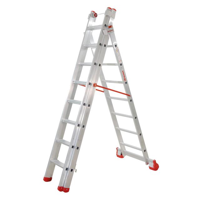 SCALA ALLUMINIO FARAONE 13+14+14 GRADINI | Tecnomat SCALA ALLUMINIO FARAONE 13+14+14 GRADINI | Tecnomat