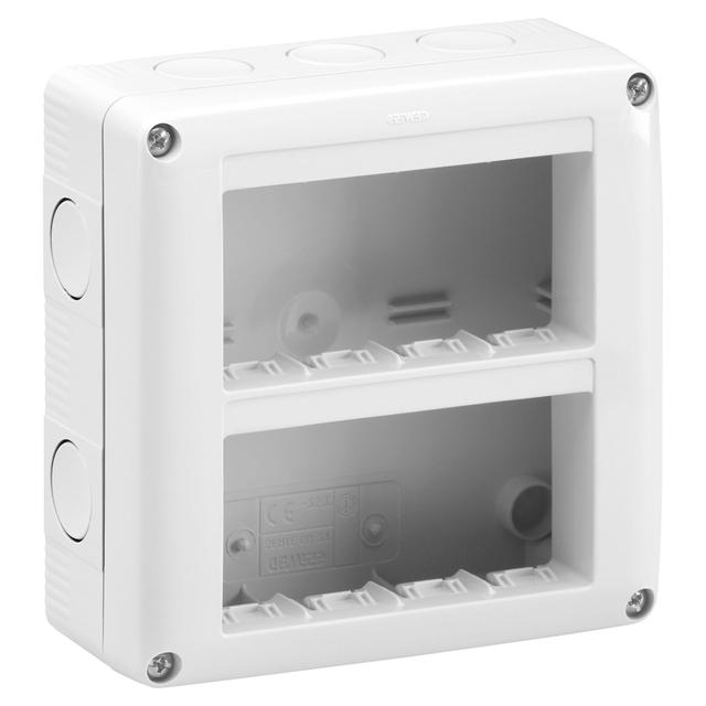 CONTENITORE DA PARETE GEWISS SYSTEM 8 MODULI VERTICALE IP40 | Tecnomat CONTENITORE DA PARETE GEWISS SYSTEM 8 MODULI VERTICALE IP40 | Tecnomat