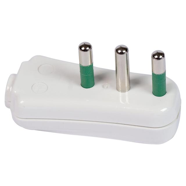 SPINA VOLANTE PIATTA FANTON 2P+T 16A COLORE BIANCO | Tecnomat SPINA VOLANTE PIATTA FANTON 2P+T 16A COLORE BIANCO | Tecnomat