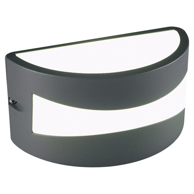 APPLIQUE LED TIBET 10W 700 lumen 4000K LUCE BIANCA COLOR ANTRACITE 220x108x121 mm IP54 | Tecnomat APPLIQUE LED TIBET 10W 700 lumen 4000K LUCE BIANCA COLOR ANTRACITE 220x108x121 mm IP54 - 2 | Tecnomat