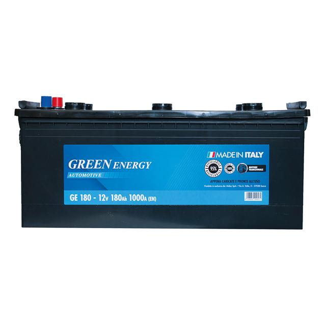 BATTERIA AUTOCARRO 180 Ah GREENENERGY SPUNTO 1000A 513x223x223 mm (LxPxH) PESO 41,50 kg | Tecnomat BATTERIA AUTOCARRO 180 Ah GREENENERGY SPUNTO 1000A 513x223x223 mm (LxPxH) PESO 41,50 kg - 2 | Tecnomat