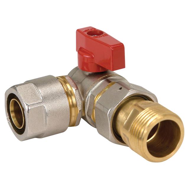 VALVOLA ACQUA A SQUADRA REVERSO ENOLGAS REVERSIBILE DX/SX 1" X D26 MULTISTRATO LEVA ROSSA/ BLU | Tecnomat VALVOLA ACQUA A SQUADRA REVERSO ENOLGAS REVERSIBILE DX/SX 1" X D26 MULTISTRATO LEVA ROSSA/ BLU - 2 | Tecnomat