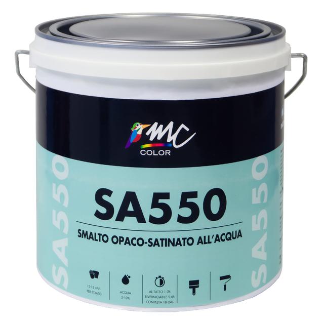 SMALTO ACQUA OPACO SATINATO MCCOLOR NOCE SA550 2,5 l 13-15 m² CON 1 l | Tecnomat SMALTO ACQUA OPACO SATINATO MCCOLOR NOCE SA550 2,5 l 13-15 m² CON 1 l - 2 | Tecnomat