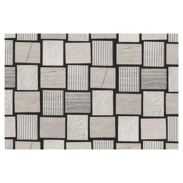 MOSAICO RESEGONE 27,4x27,4x1 cm MARMO WOODEN WHITE VENDITA AL FOGLIO | Tecnomat MOSAICO RESEGONE 27,4x27,4x1 cm MARMO WOODEN WHITE VENDITA AL FOGLIO - 2 | Tecnomat