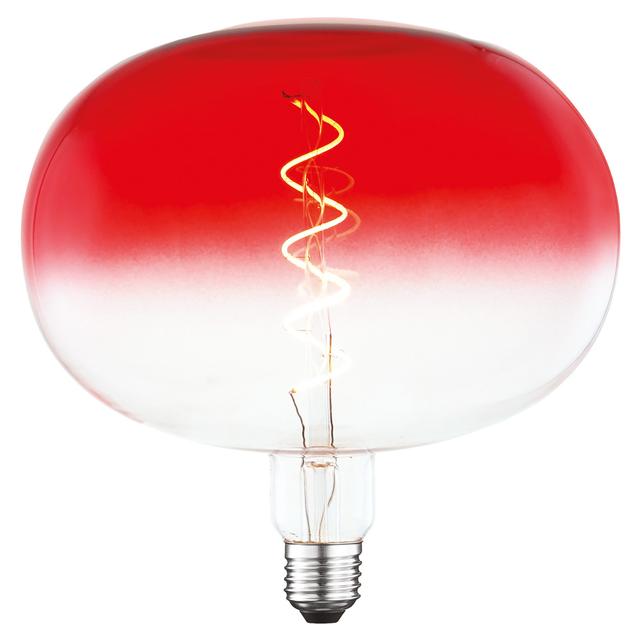 LAMPADINA LED SUPREMA SEMIGLOBO E27 4W=14W 120 lumen 2200K LUCE CALDA ROSSO DEGRADE' | Tecnomat LAMPADINA LED SUPREMA SEMIGLOBO E27 4W=14W 120 lumen 2200K LUCE CALDA ROSSO DEGRADE' | Tecnomat