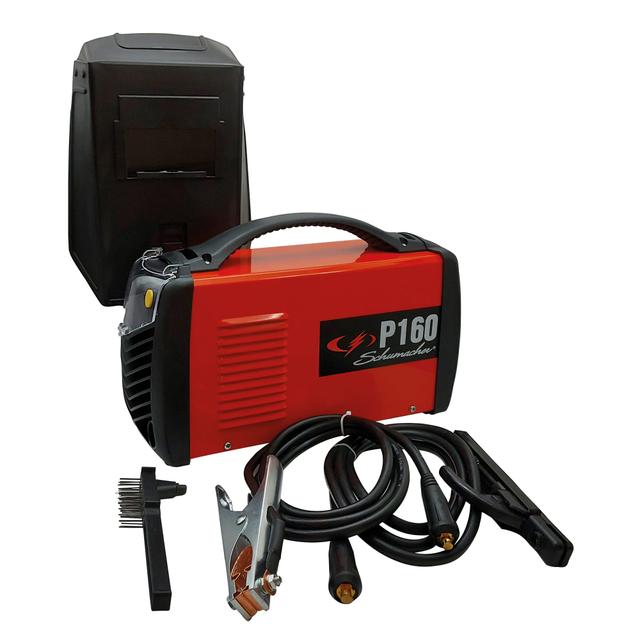 SALDATRICE INVERTER SCHUMACHER SCH P160 CORRENTE SALDATURA 10-160 A Ø ELETTRODI 1,6 - 4,0 mm | Tecnomat SALDATRICE INVERTER SCHUMACHER SCH P160 CORRENTE SALDATURA 10-160 A Ø ELETTRODI 1,6 - 4,0 mm | Tecnomat