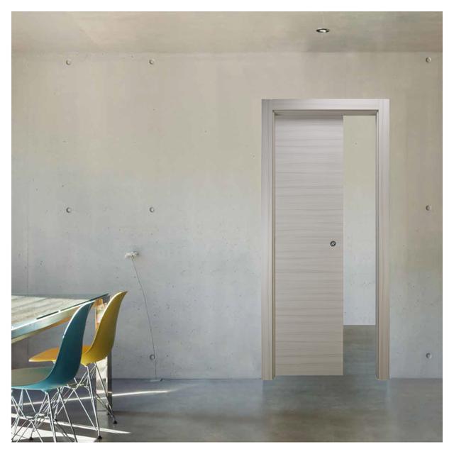 PORTA DA INTERNO SCORREVOLE INTERNO MURO BEA ZANINI 80x210 cm (LxH) REVERSIBILE | Tecnomat PORTA DA INTERNO SCORREVOLE INTERNO MURO BEA ZANINI 80x210 cm (LxH) REVERSIBILE | Tecnomat