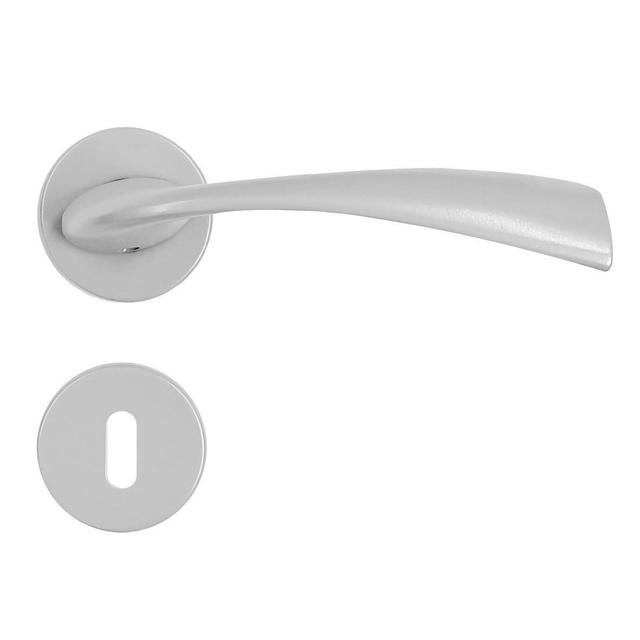 MANIGLIA A ROSETTA MARTINELLI - FLEXI ALLUMINIO GRIGIO QUADRO 8 mm | Tecnomat MANIGLIA A ROSETTA MARTINELLI - FLEXI ALLUMINIO GRIGIO QUADRO 8 mm | Tecnomat