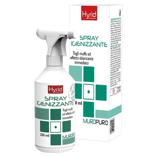 SPRAY IGIENIZZANTE HYRID 250 ml TOGLIMUFFA PRONTO ALL'USO | Tecnomat SPRAY IGIENIZZANTE HYRID 250 ml TOGLIMUFFA PRONTO ALL'USO | Tecnomat